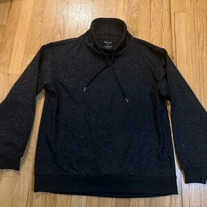 Tek Gear sparkly black sweatshirt women